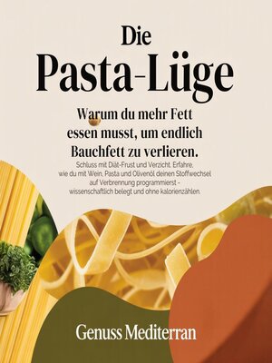 cover image of Die Pasta-Lüge